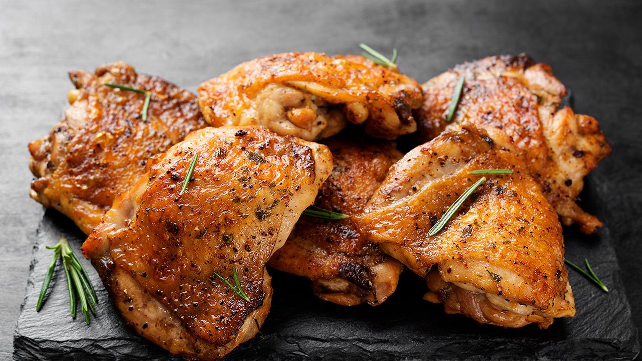 airfryerchickenthighswithlemonandfreshherbs